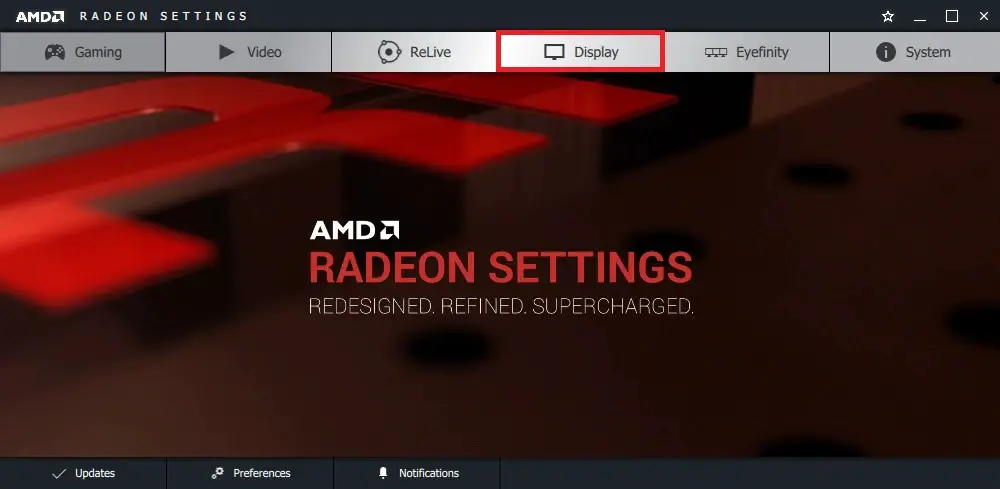 AMD Radeon Settings